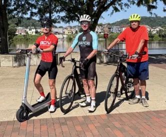 Share the road. Share the trail. Ride Responsibly.